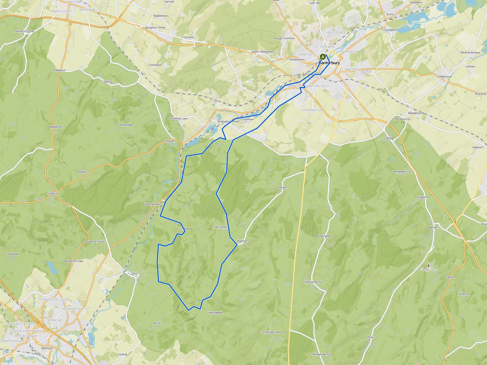 The best cycling routes in Kent | Komoot